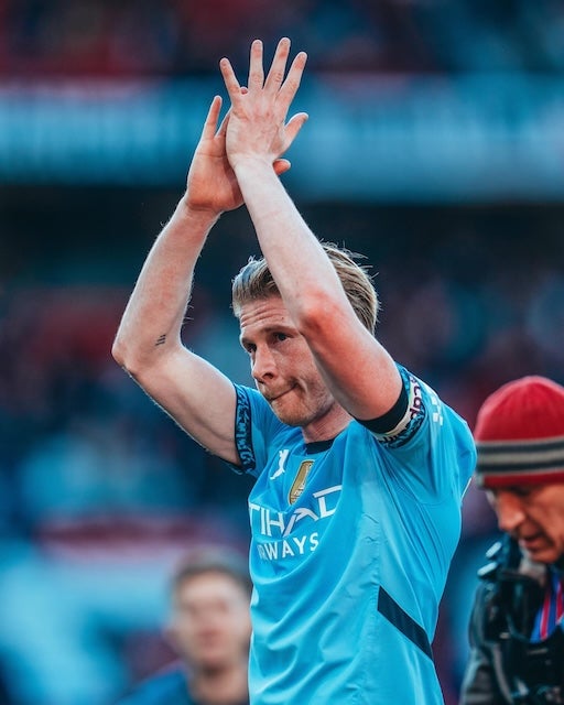 マンチェスターダービーは互いに譲らずドロー　退団発表のデ・ブライネはフル出場