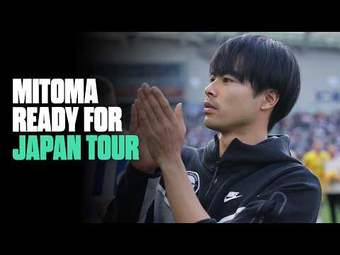 「Jリーグが無ければここにも...」三笘薫、日本ツアーを前にJへの思いを語る