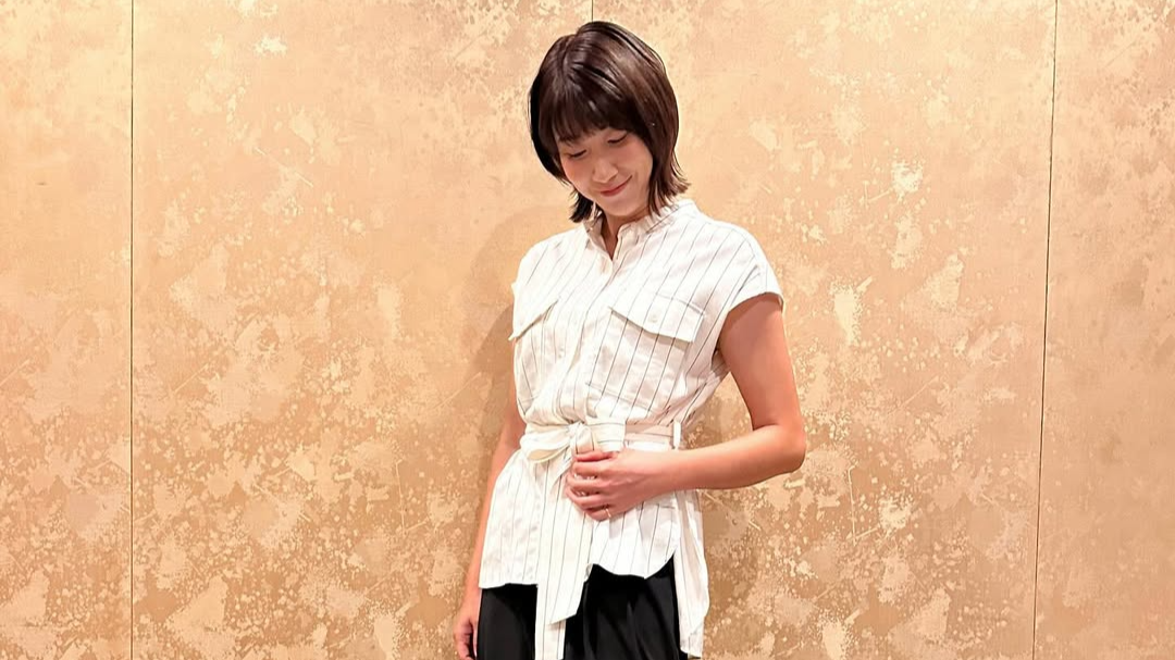 狩野舞子、ネーションズリーグ初日・2日目の洗練された衣装を披露