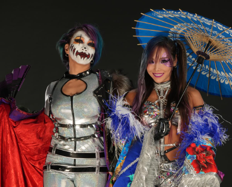 プロレス 「カブキ・ウォリアーズ」鮮烈登場！妖艶フェイスペイント姿に世界が熱狂