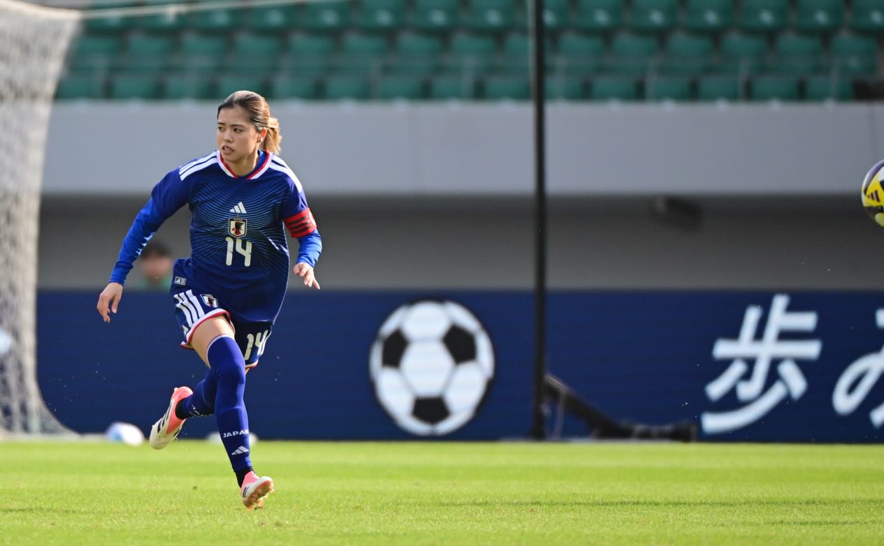 長谷川唯が新ユニフォームで躍動！長崎での2連戦に感謝のメッセージ