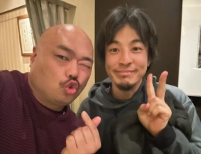 クロちゃん、"論破王"との初飲みに反響！「合成感強いな」と話題に！