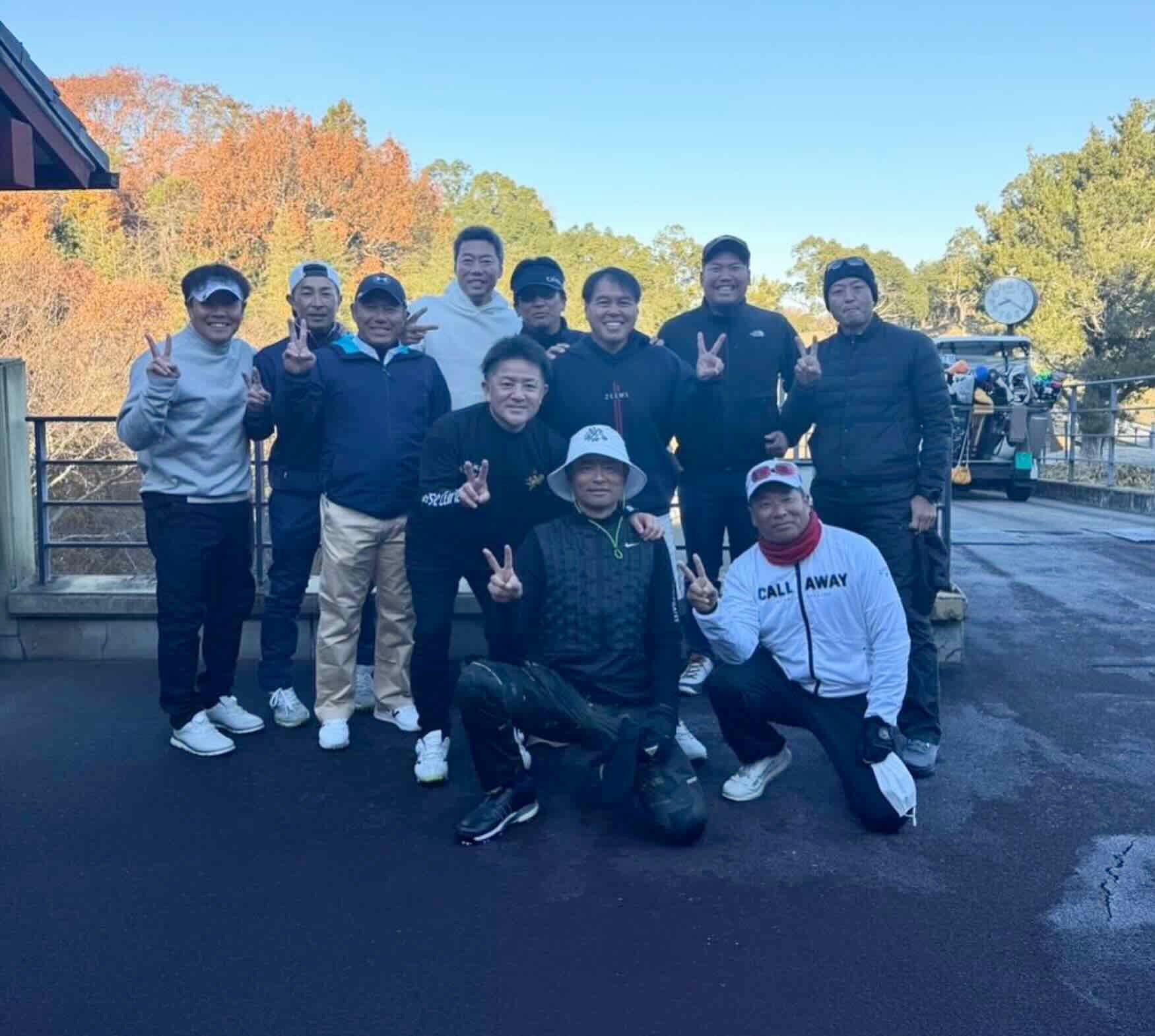 上原浩治、大学野球部のゴルフコンペで再会「楽しいのは年齢を問わない」