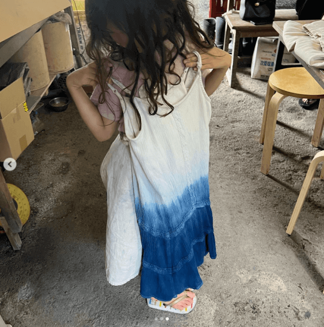 「お気に入りになる事間違いなし」森泉、娘と〇〇染めを体験！