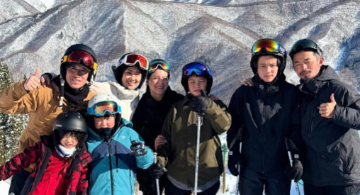 潮田玲子、家族で苗場スキー旅行！「初滑りも楽しすぎてあっという間」