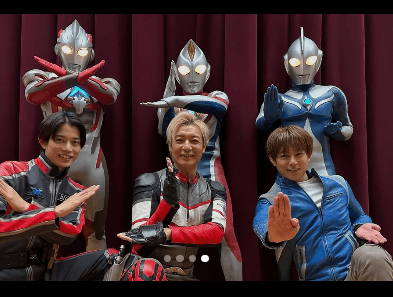 ウルトラマン俳優・高橋健介、歴代のウルトラマン俳優と能登へ！