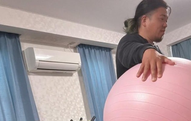 安田大サーカスのクロちゃんが志水トレーナーとモーニングトレーニング！