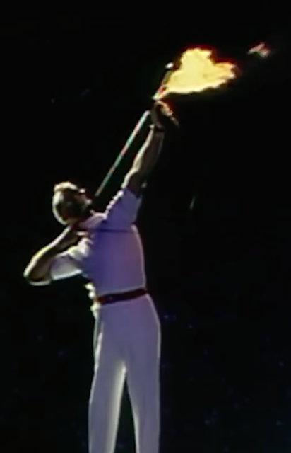 「失敗していたら...」32年前に行われた五輪開会式での衝撃の点火方法が話題に