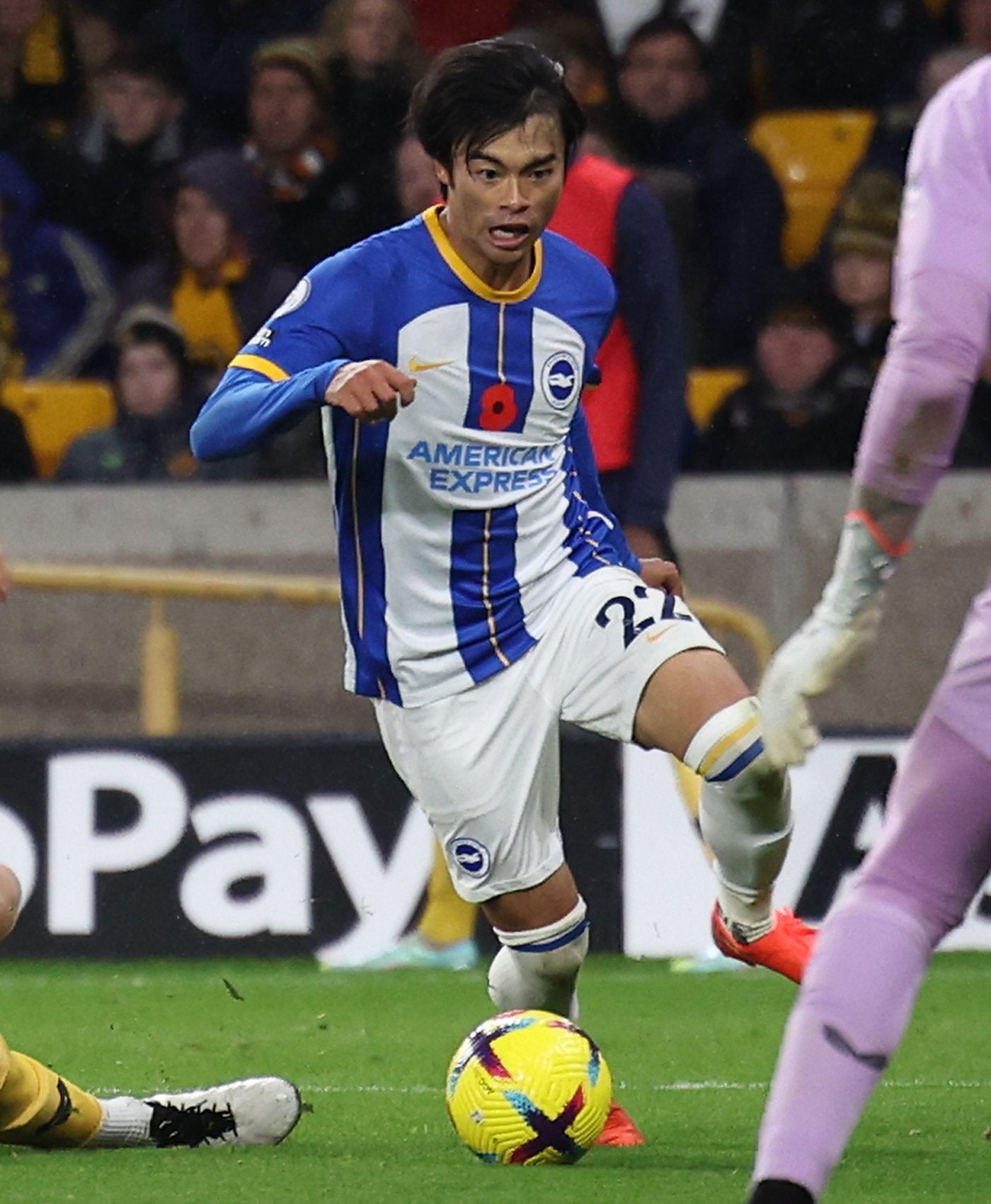 プレミア初ゴールの三笘薫、現地ファンの選ぶMVPに選出⚽️「やっぱり三笘がナンバーワン」