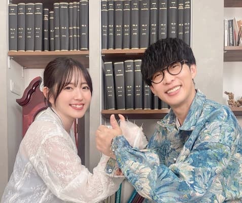 「入れ違いグッジョブ」オーイシマサヨシが鈴木愛理とツーショットを披露