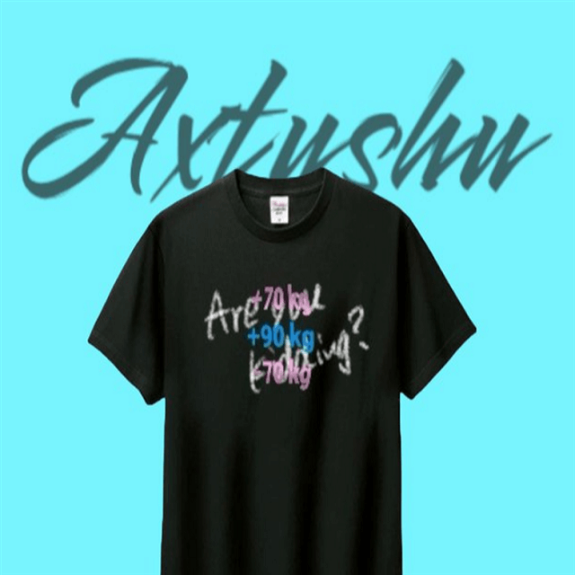 田村淳がアッシュchから生まれた「Axtushu」のTシャツのアピール！