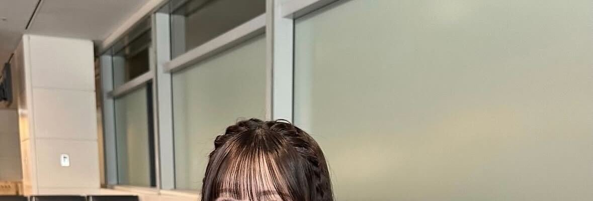 CANDY TUNE・立花琴未の空港コーデ「髪の毛かあいい」