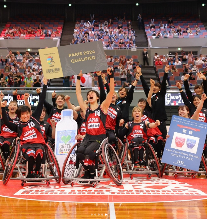 女子車いすバスケ 08年以来の快挙 ！パリ大会への切符獲得の裏側を大公開