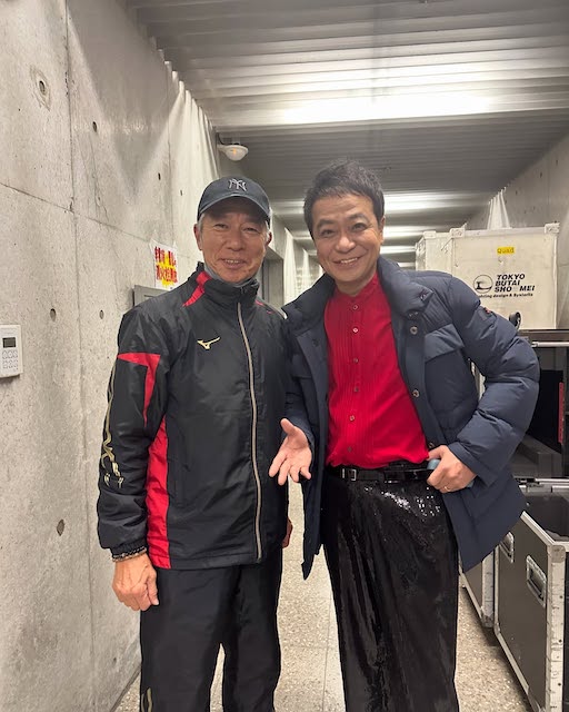 中山秀征が大物俳優との2ショットを公開！「ありがとうございました！」