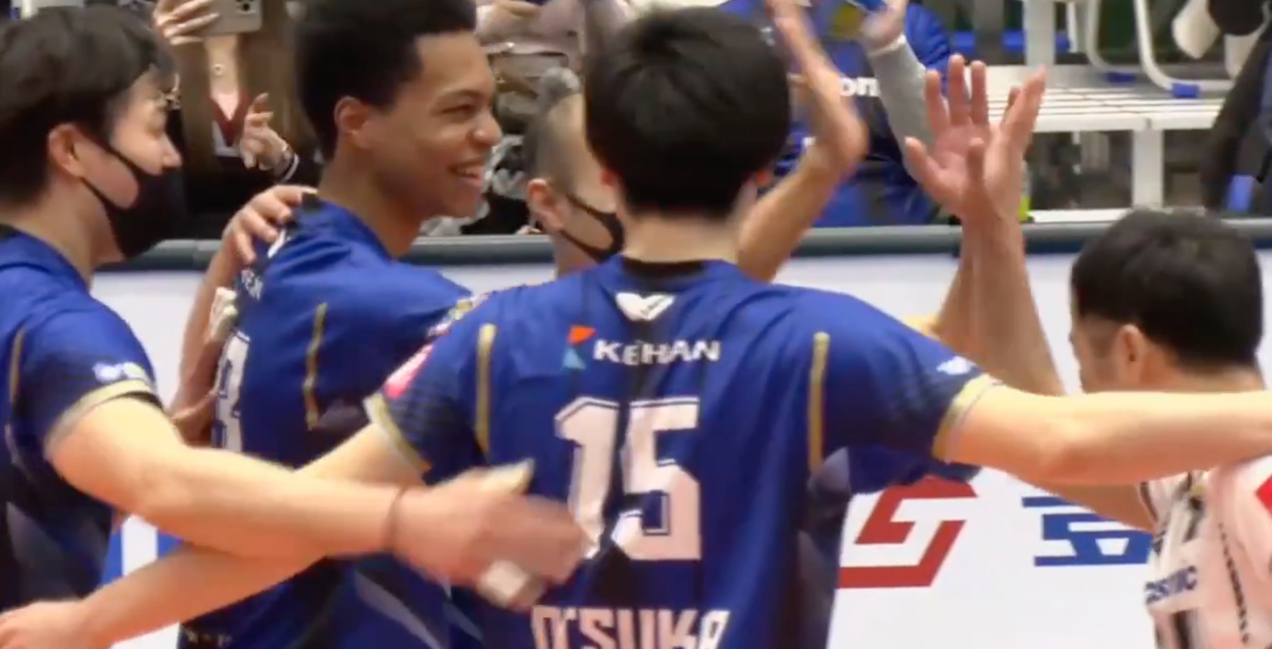 Ｖリーグ男子　パナソニックパンサーズ vs. 大分三好ヴァイセアドラー 2022/1/16【ハイライト】