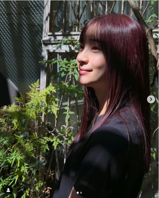 足立梨花がイメチェン