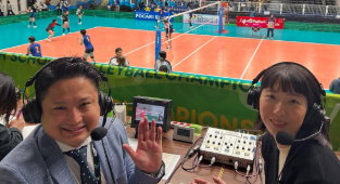 江畑幸子、春高バレー初日を解説「高校生のプレーに感動！」