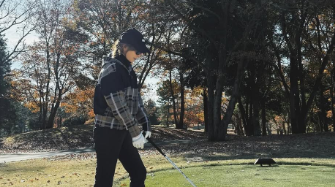 加藤あい、ゴルフに意欲「今年は上手くなりたい」スタイリッシュな姿を披露