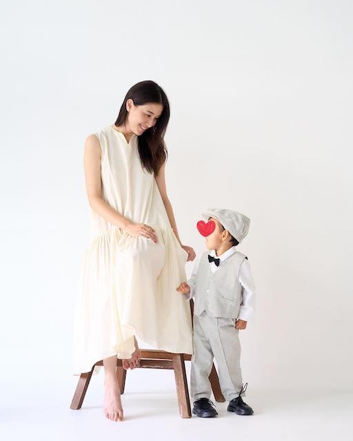 3歳記念撮影📷 橋本マナミの息子の激かわショットが話題に💕