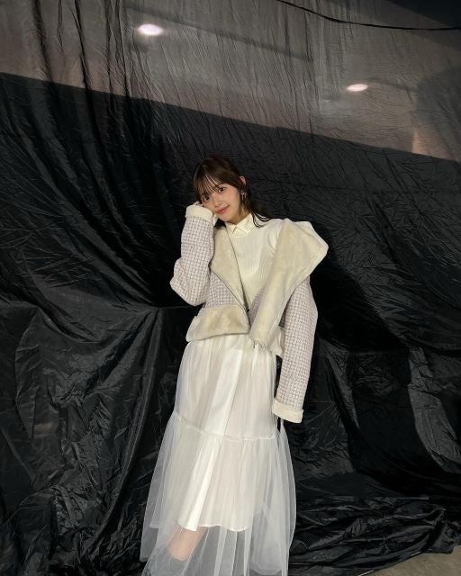 TGC北九州出演の森日菜美「フワフワガーリー白コーデ」にファンキュン死⁉