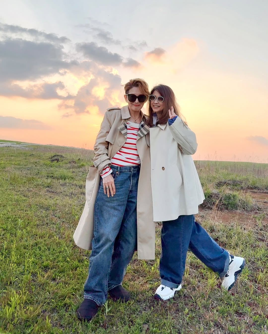 夏木マリが共演者とのツーショットを公開！出演ドラマへの思いを綴る