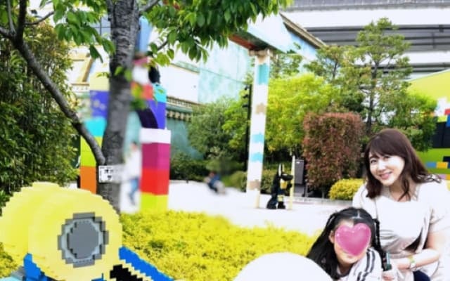 「2人とも楽しそうでした」安めぐみが家族とレゴランドへ