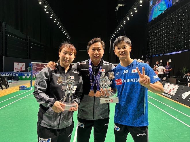 🏸ワタガシペアが世界選手権銅メダル❗️渡辺が心境を語る