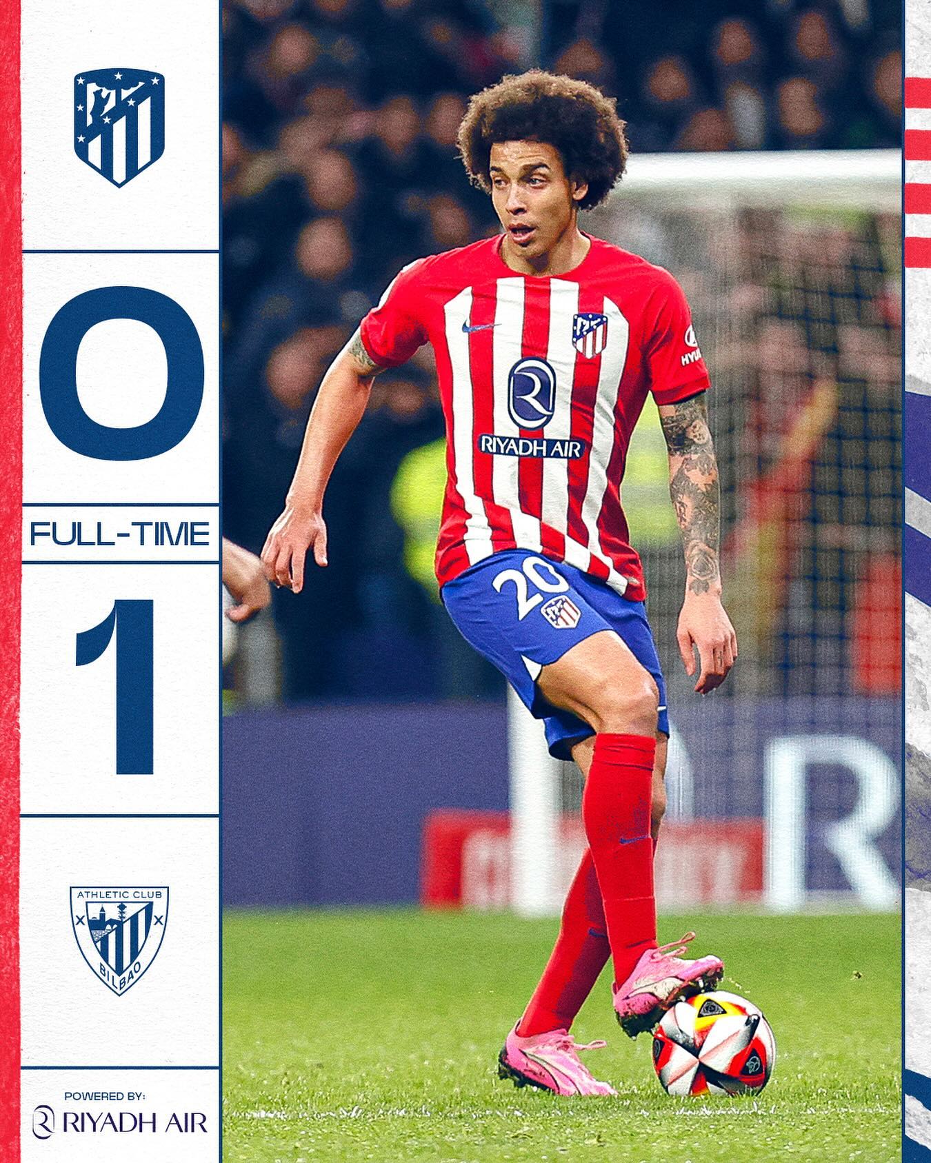 要塞がついに攻略される👀アトレティコは痛恨敗戦⚽️