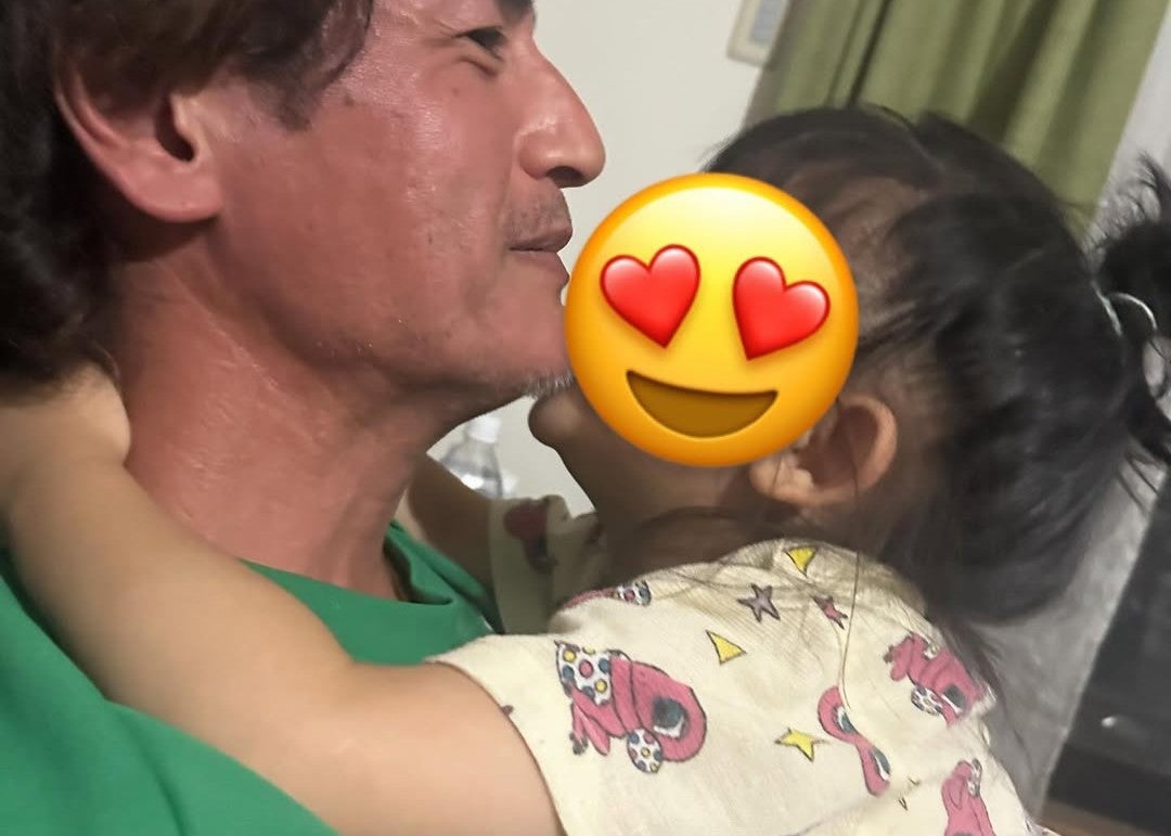 丸山桂里奈、夫・本並健治と娘の微笑ましいひととき　寝る前の“儀式”を紹介