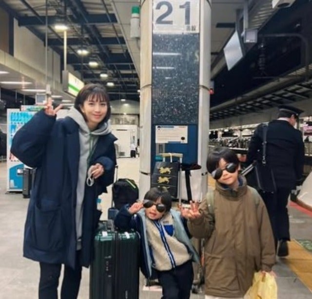 「こどもたちおおはしゃぎ」安田美沙子が新潟の実家へ帰省！