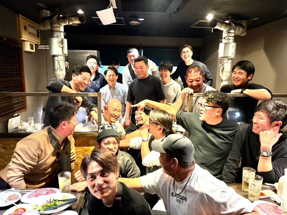 「肉をくっつけに」松坂大輔 旧友と焼肉へ