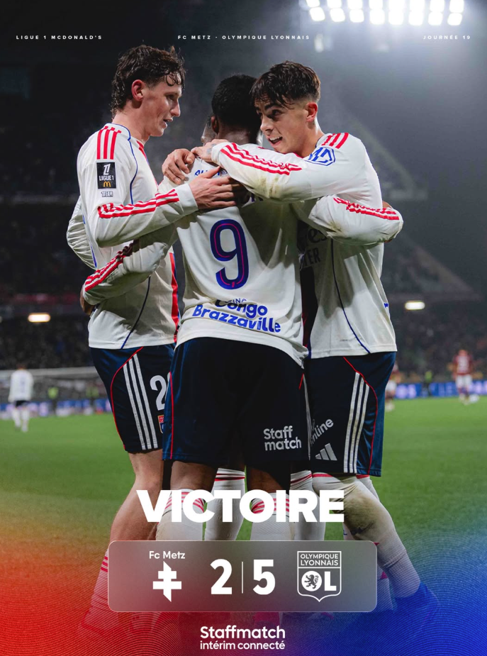 神童が本領発揮…19歳エンドリッキがハット、リヨンが5発快勝