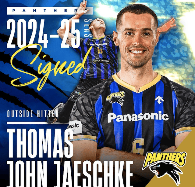 バレー V1 パナソニックパンサーズがあの"アメリカ代表選手"と契約更新!