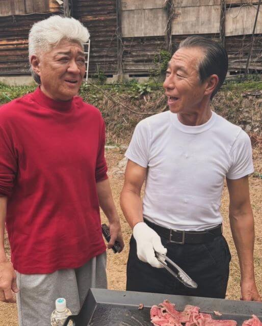 「かっこいい御二方」大物同士のツーショットにファンは大盛り上がり