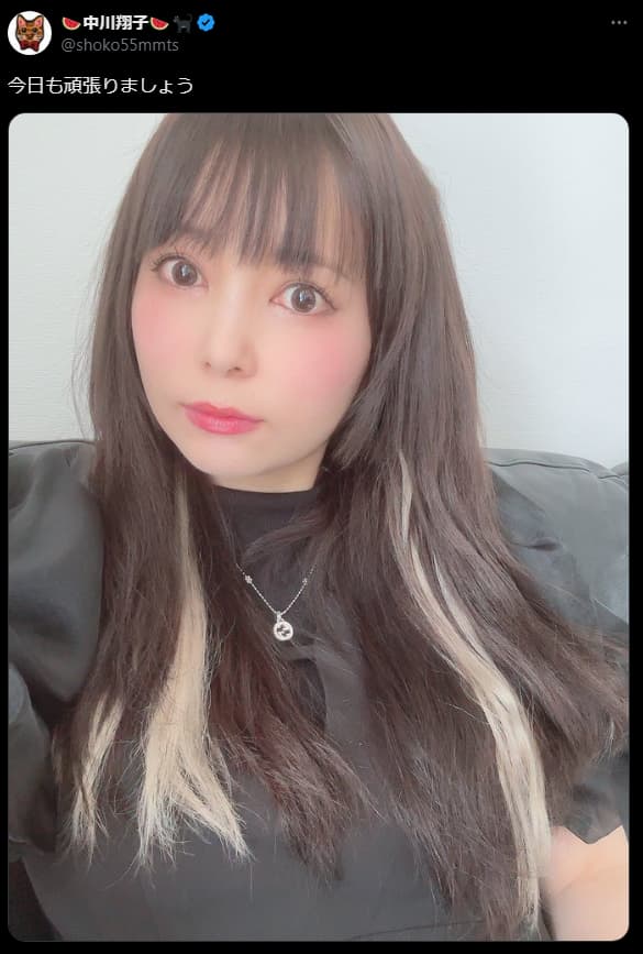 中川翔子「今日も頑張りましょう」とエール