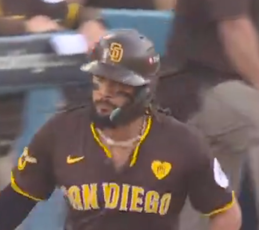 ナ・リーグ地区S第2戦、パドレス・タティスが先制HR