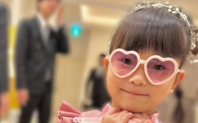 村方乃々佳が結婚式に出席　妹・ひーちゃんとお揃いドレス姿を披露！