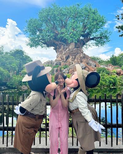 谷まりあがディズニー🎢でのイッテQメンバーとのオフショットを公開✨