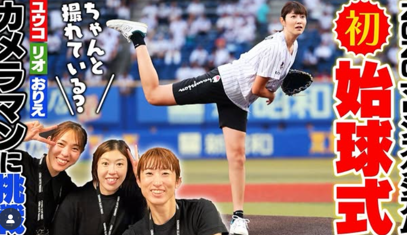 「舞子の“5回目”始球式登場」迫田さおりが“裏側の貴重な瞬間”を公開