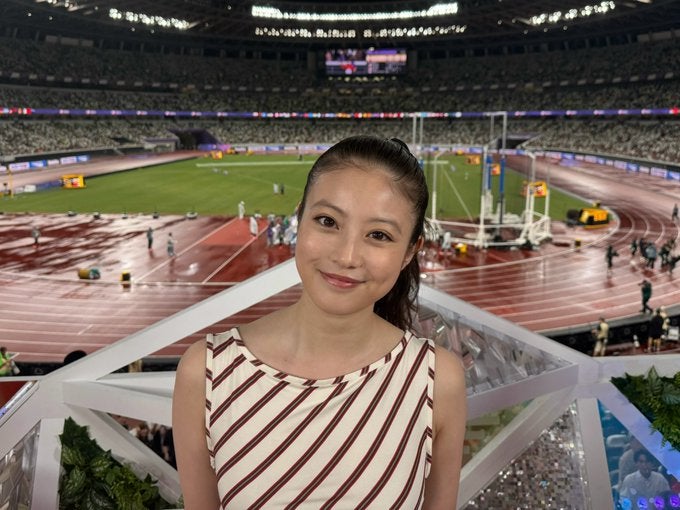 世界陸上、感動のフィナーレ　今田美桜の“ラストショット”に反響続々