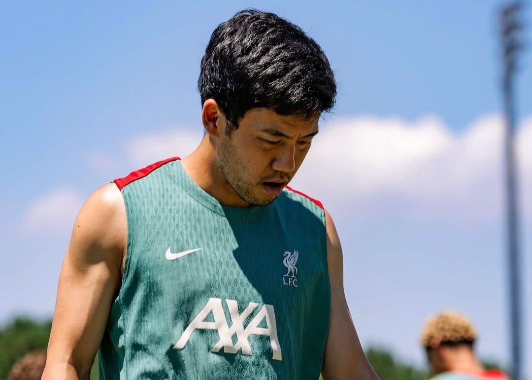 遠藤航、リバプールの一員として地元・横浜に凱旋「帰って来れたことを非常に嬉しく思います」