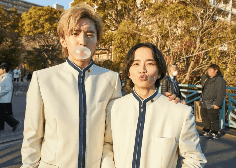 道枝駿佑と板垣李光人の可愛すぎるツーショットが話題に💕