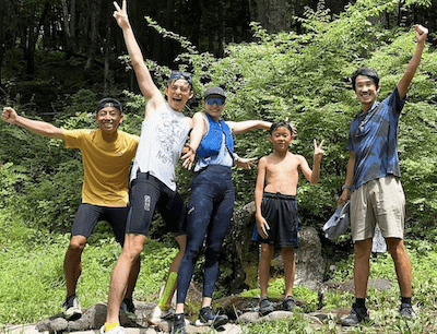 タレントのハリー杉山、東京脱出！？ 避暑地でトレーニング