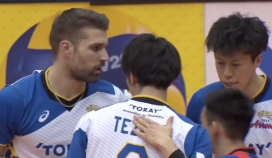 Ｖリーグ男子　JTサンダーズ広島 vs. 東レアローズ 2022/1/9【ハイライト】