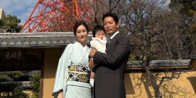 黒木啓司、家族と東京タワーで思い出の一日を共有