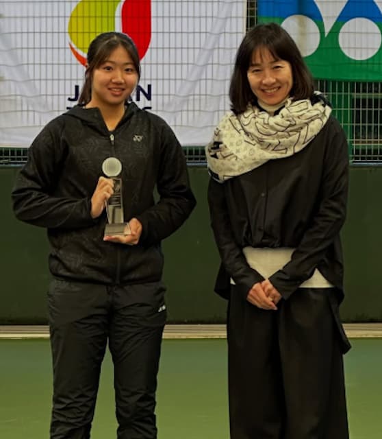 伊達公子 × YONEX PROJECTが支える未来のスター、吉田選手が栄冠！