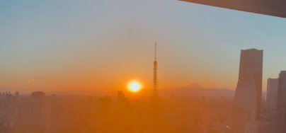 日テレ・岩田絵里奈アナ、夕日の絶景ショットを公開し反響