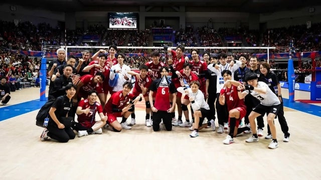 バレーボール日本代表、甲斐優斗「歓喜の千葉ラウンド」、歓声が揺らしたコートで仲間と掴んだ最高の瞬間