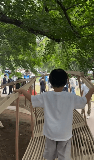 「縁もゆかりもありませんが」豊崎由里絵アナ、東大五月祭へ！わんぱく息子大はしゃぎムービ公開