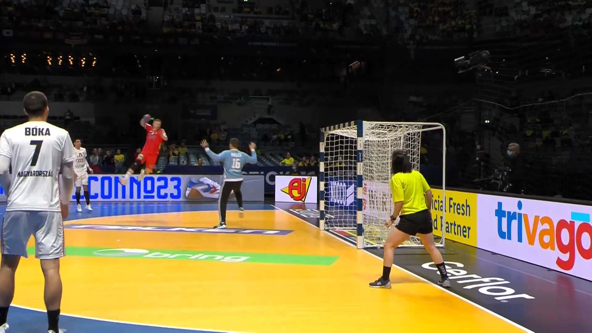 【ハンドボール】第28回男子世界選手権1/28 5-8位決定戦 ノルウェー vs. ハンガリー